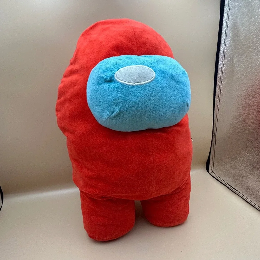 Among Us Red Crewmate Plush Pillow Jay Franco & Sons Large 14 Inch Game Toy